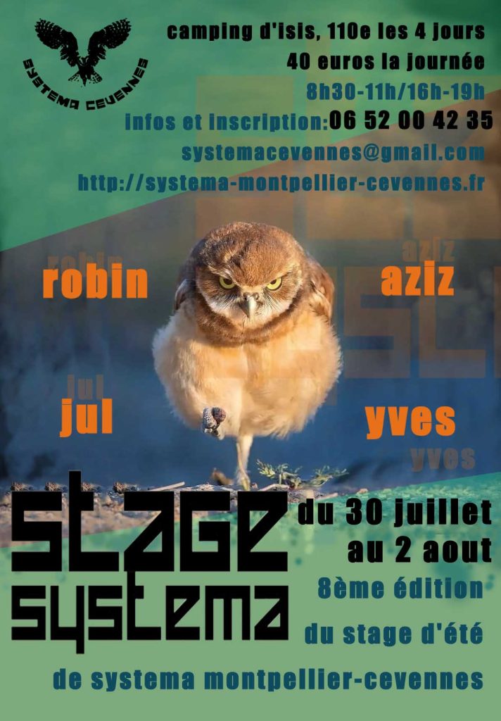 photo chouette stage d'été 2022 apla